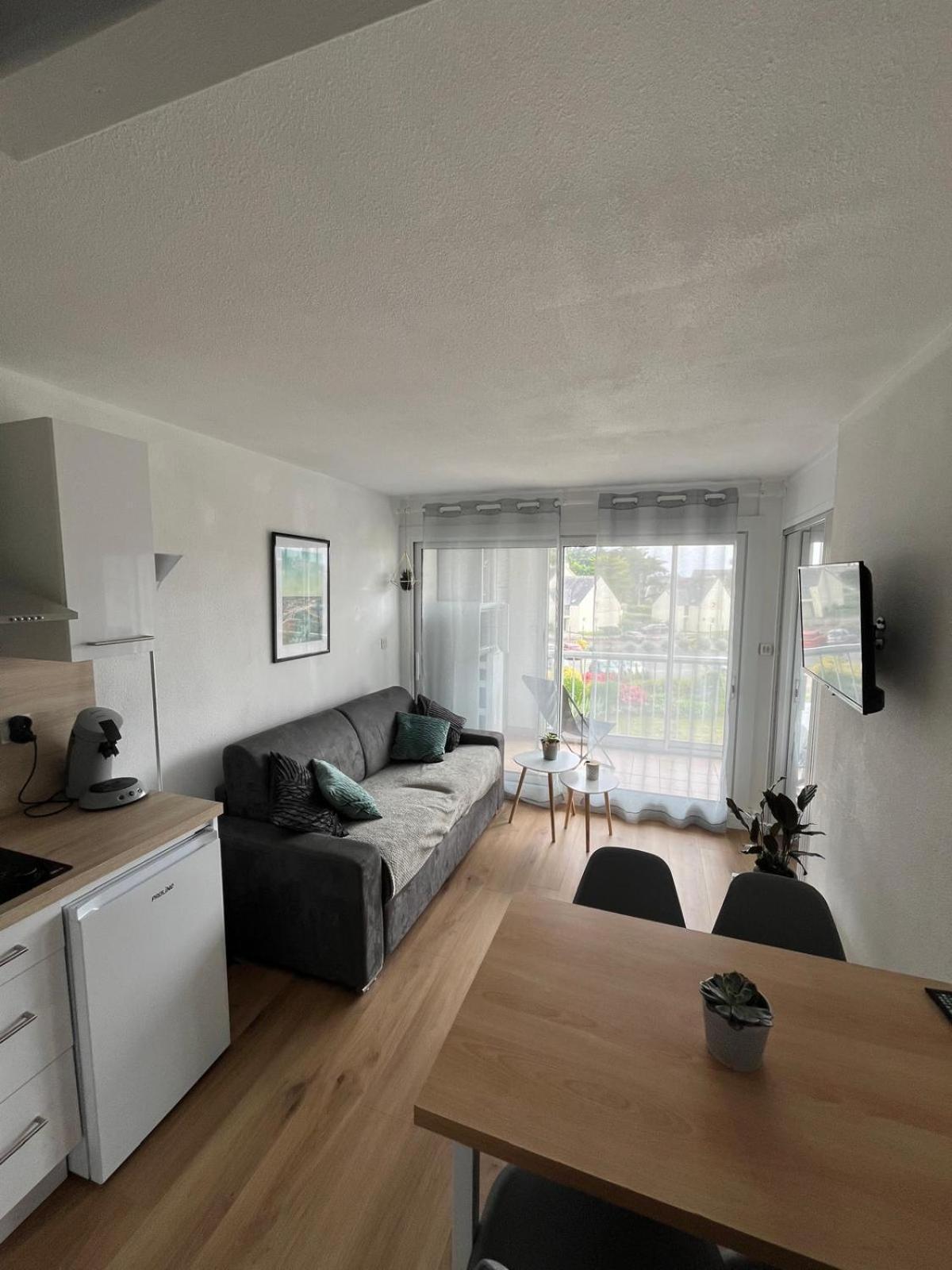 Appartement Cocon A Quiberon Dans Residence Calme, Plages Et Centre Ville A Pied Ou A Velo Pour 2 A 4 Personnes Exterior photo